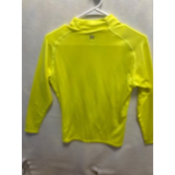 LAYERS 8 Qwick-Dry Yellow Long Sleeve Shirt Youth Size S - Picture 9 of 12